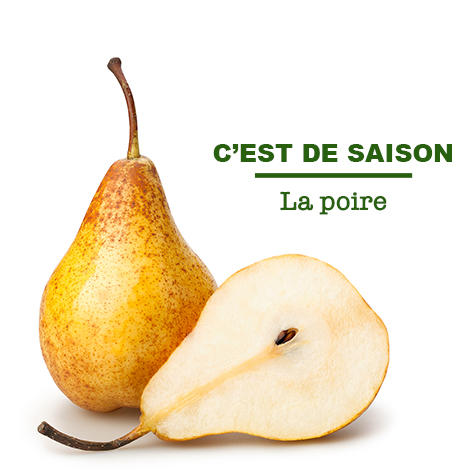 C'est de saison : la poire C'est de saison : la poire